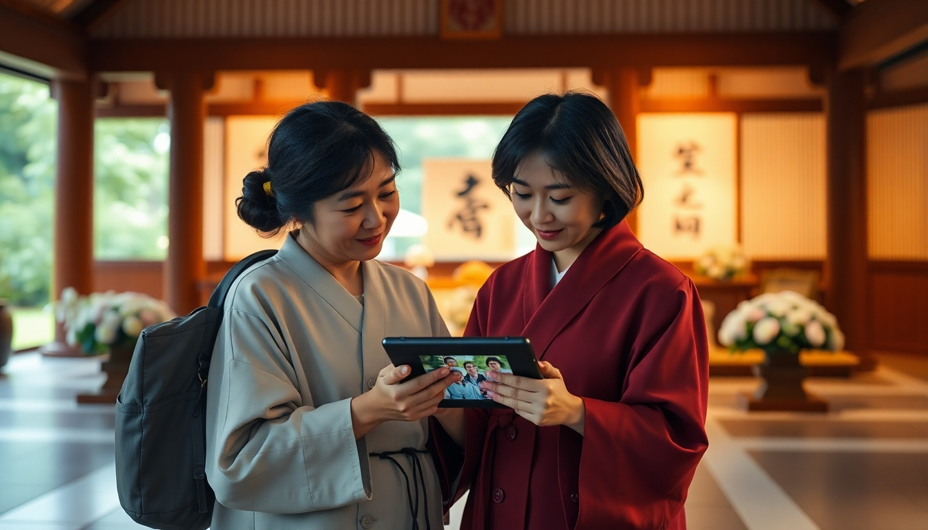 葬儀後のご遺族とのデジタルでの継続的な関係づくりのイメージ