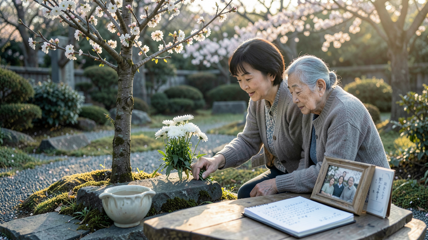 墓じまい時代に供養はどう変わるのか。樹木葬や手元供養が広がる背景と、家族が後悔しない選び方